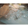 LOT 6 VERRES A GIN BULLE PIEDS EN Z