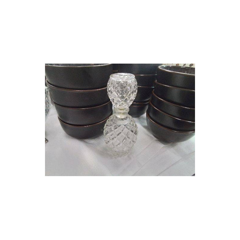 FLACON DAMIER AVEC BOUCHON PM