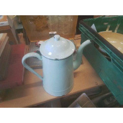 CAFETIÈRE EMAIL VERT CLAIR ANC