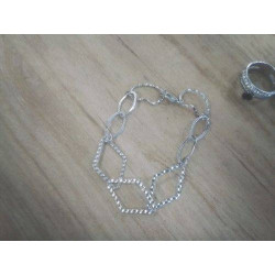 BRACELET ARGENTÉ FORMES...