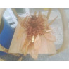 SUSPENSION FEUILLES FIL COULEUR CUIVRE