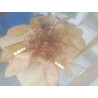 SUSPENSION FEUILLES FIL COULEUR CUIVRE