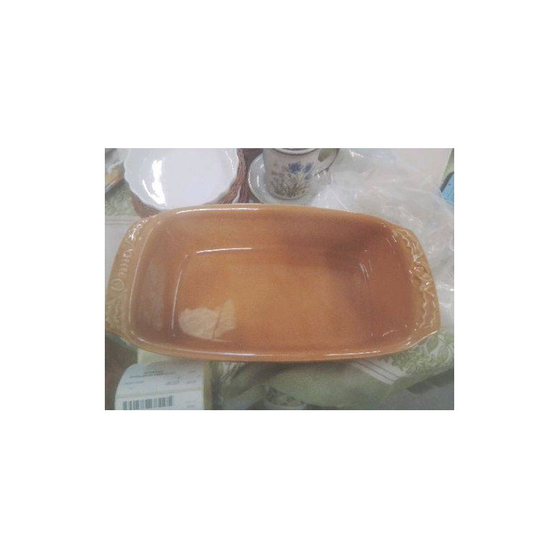 PLAT CERAMIQUE RECTANG CAKE TERRINE ONNO