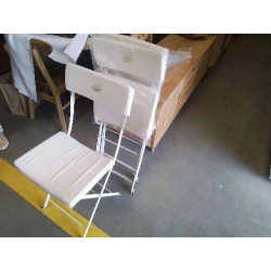 CHAISE PLIANTE METAL ET...