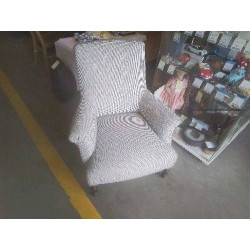 FAUTEUIL RETAPISSE MOTIFS...