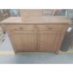 BUFFET PIN 2 PORTES 2 TIROIRS