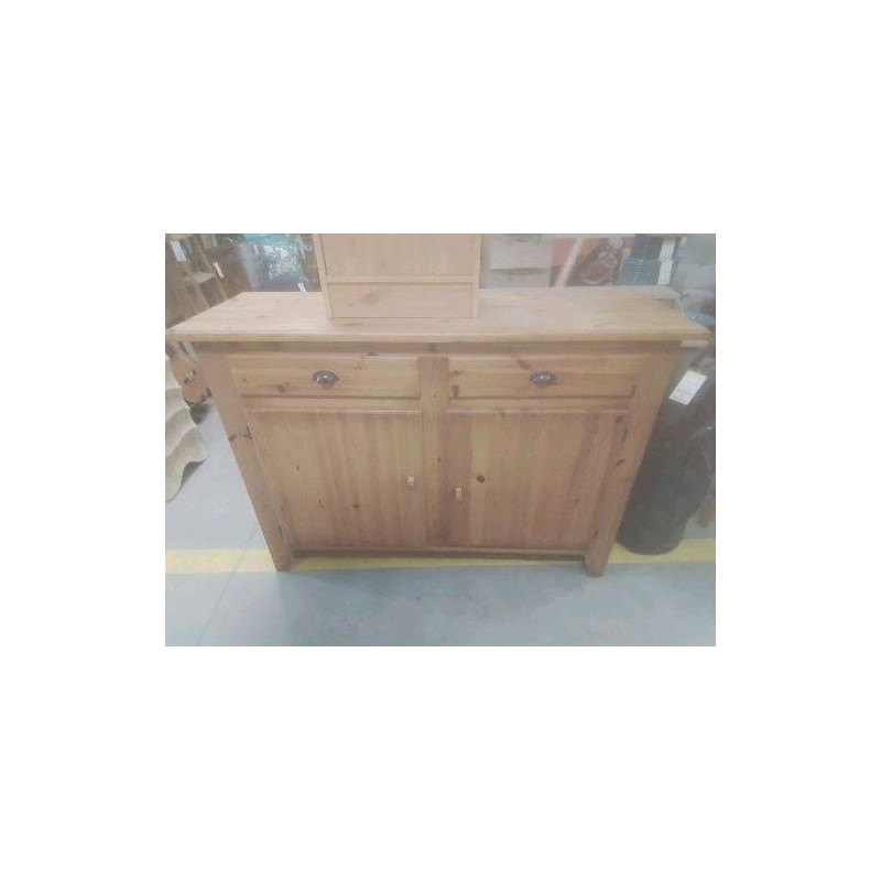 BUFFET PIN 2 PORTES 2 TIROIRS