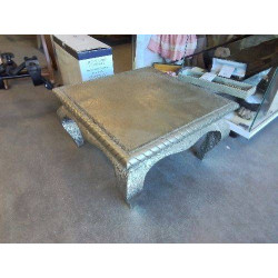 TABLE BASSE CARRÉE METAL...