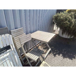 SALON DE JARDIN BOIS PATINE...
