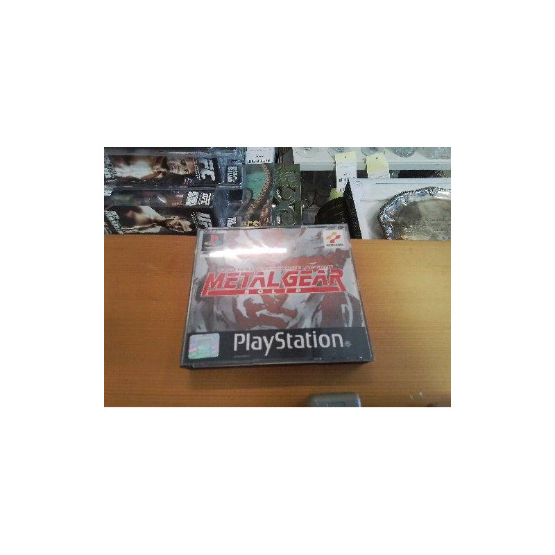 JEU PLAYSTATION METAL GEAR