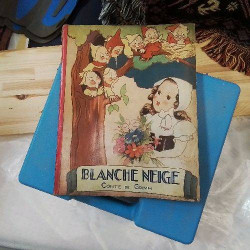 LIVRE BLANCHE NEIGE VINTAGE