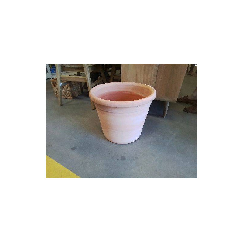 POT DE FLEURS TERRE CUITE ROND GM
