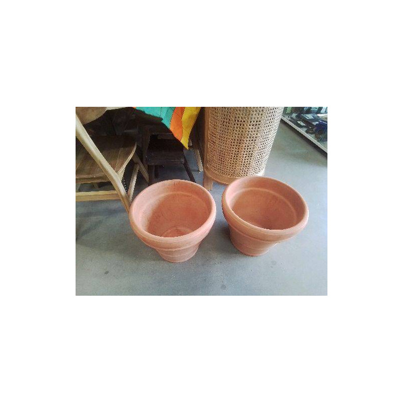 POT DE FLEURS TERRE CUITE ITALIE 