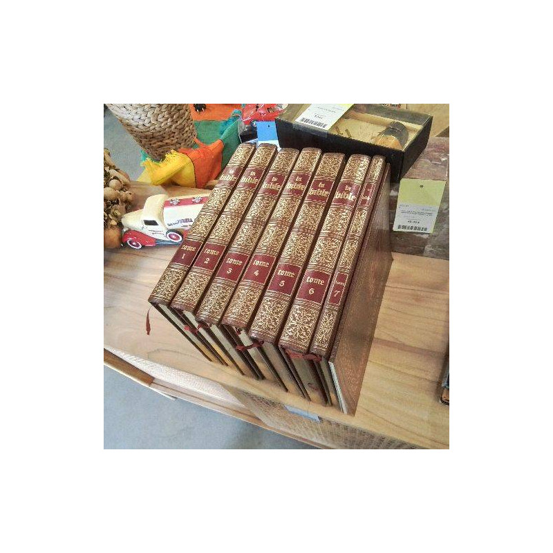 SERIE LIVRES 7 VOLUMES + INDEX HACHETTE 1972