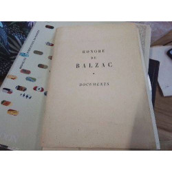 LIVRE HONORE DE BALZAC...