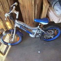 VELO ENFANT GITANE BLEU GRIS