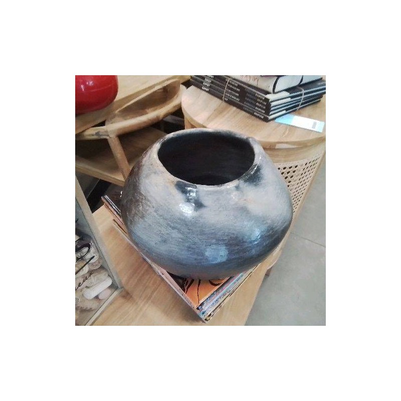 CACHE POT RESINE 