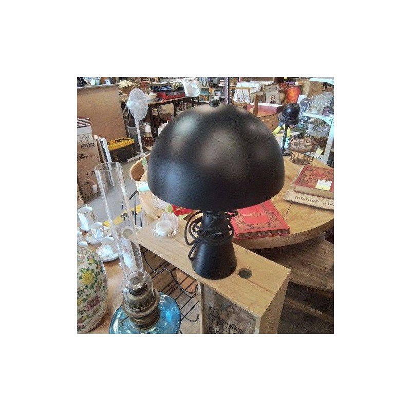 LAMPE BOULE NOIRE 