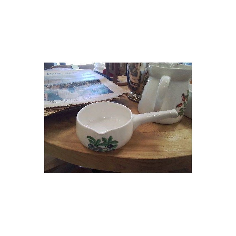 POELON PM PORCELAINE DE PARIS DECOR CASSIS